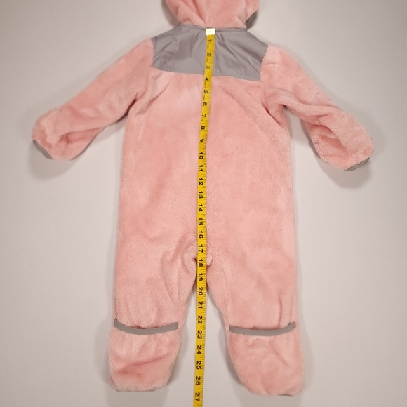 The North Face Infant Oso One Piece Suit 6-12 months Pink Excellent Condition - Picture 16 of 16